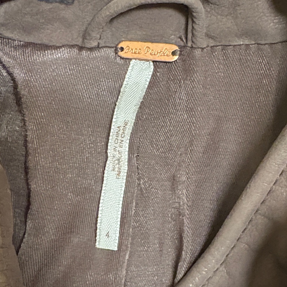 Clean & Minimal Jacket in Dusk by Free People NWT SIZE 4 - Picture 5 of 6